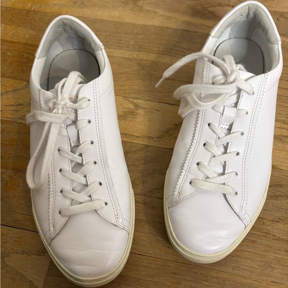Everlane Day Sneakers in Classic White | Size 8.5 | Casual Everyday Sneaker - Picture 3 of 8